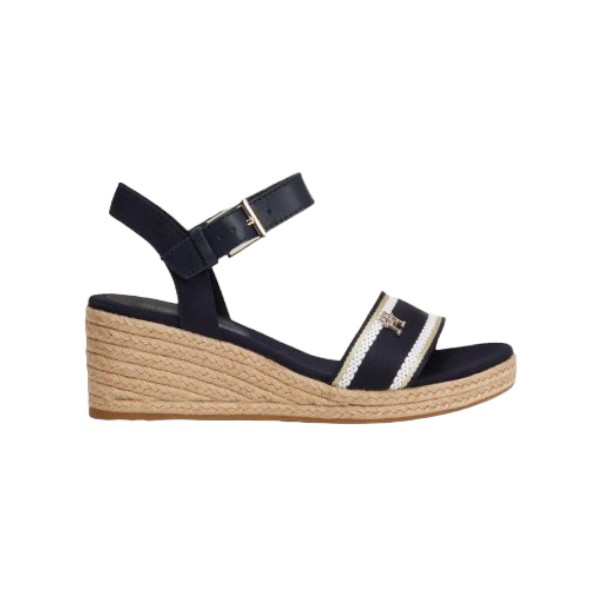 Γυναικεία πλατφόρμα Tommy Hilfiger Webbing Wedge Sandal